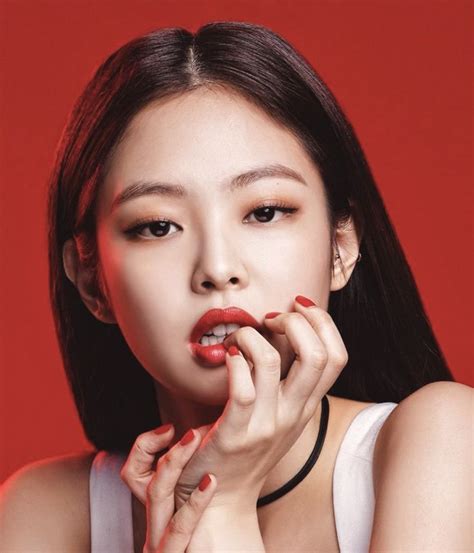 jennie chanel lipstick|jennie's red lip.